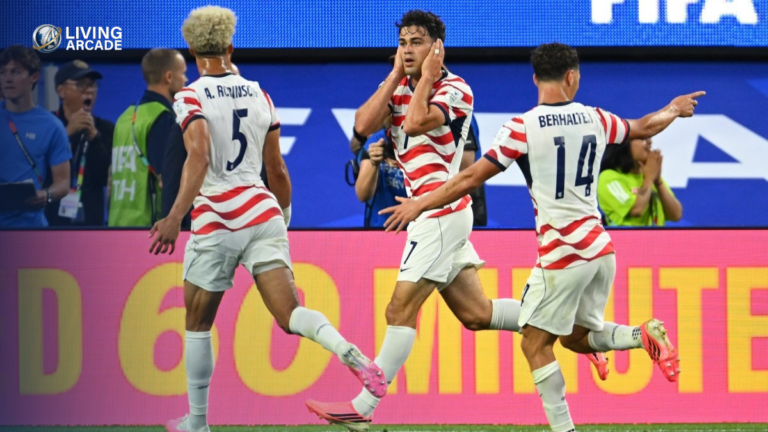 USA vs Paraguay FIFA World Cup 2026 match action